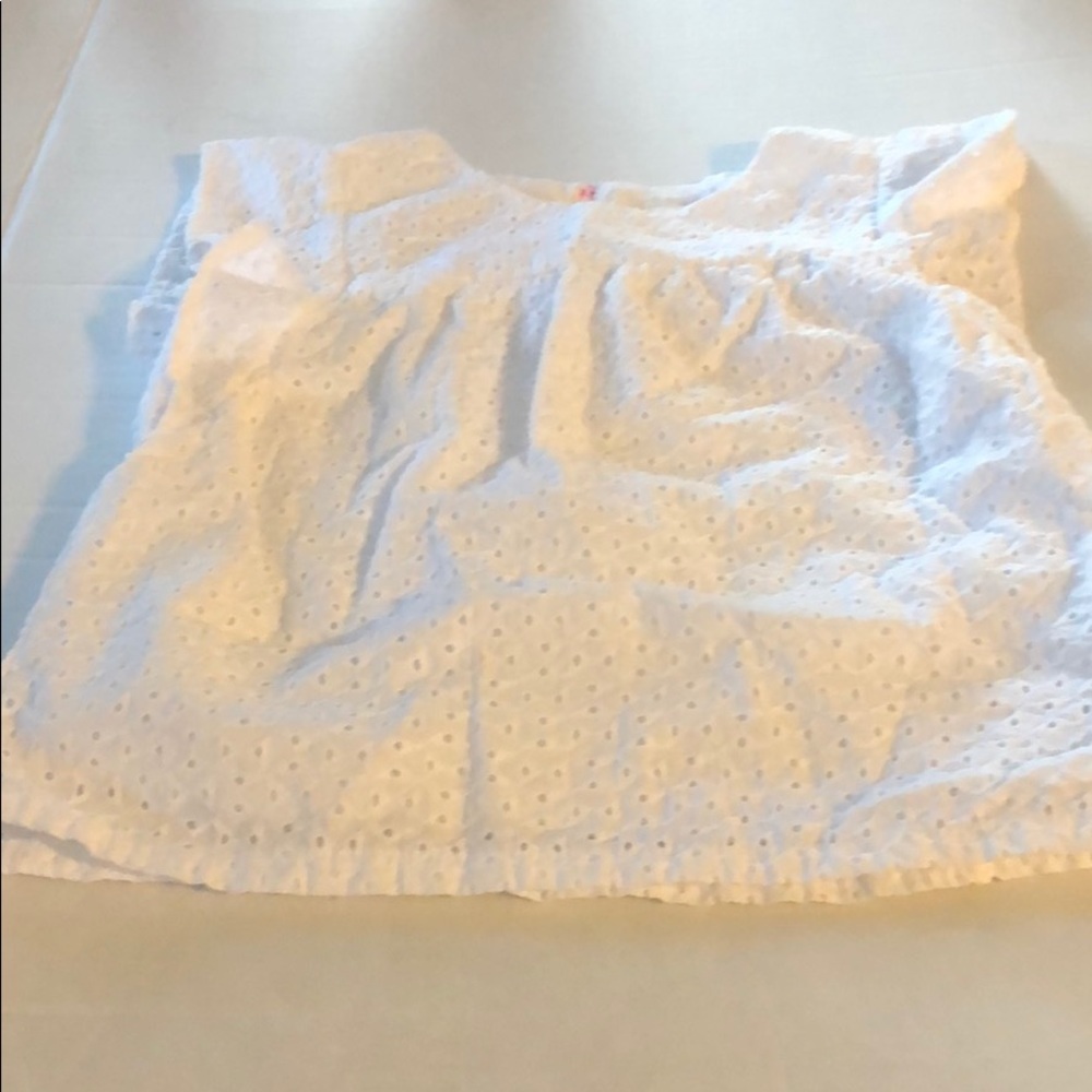 White summer top